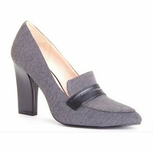 Nine West Barrington block Loafer heels